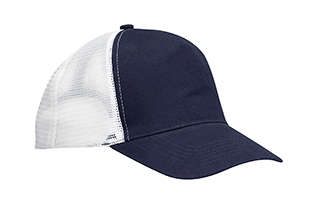 Altitude Trucker 5 Panel Cap - navy/white