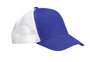 Altitude Trucker 5 Panel Cap - royal blue/white