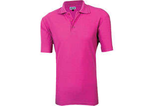 Altitude Basic Pique Golfer - Mens - cerise