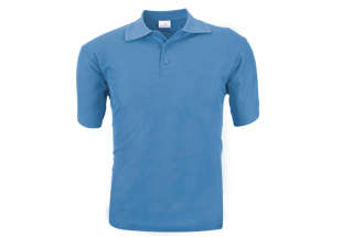 Altitude Basic Pique Golfer - Mens - cyan