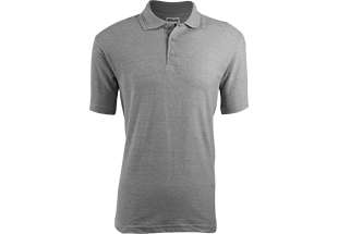 Altitude Basic Pique Golfer - Mens - grey
