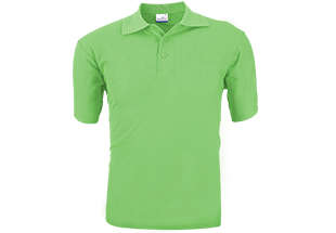 Altitude Basic Pique Golfer - Mens - lime