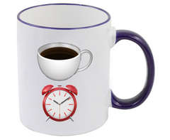 Emoji Coffee Time - Sublimation Mug (Emug-CT)