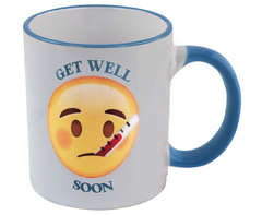Emoji Get Well Soon - Sublimation Mug (Emug-GW)