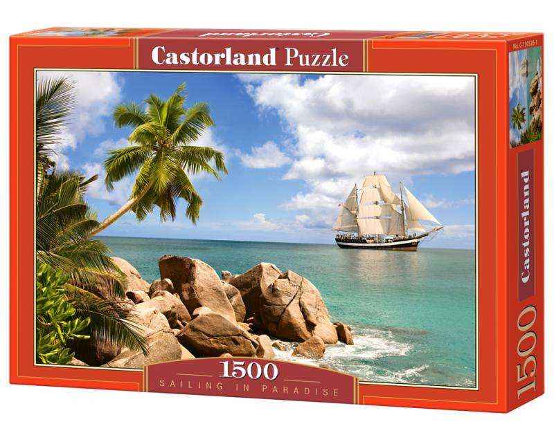 Sailing In Paradise (1500 Piece Puzzle)