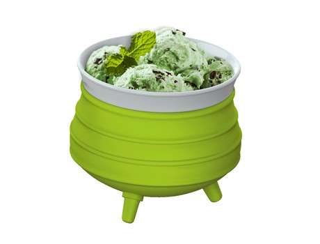 Andy Cartwright Poykie - Ceramic pot with silicone cover - lime (AC-2000)