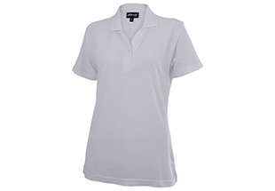 Altitude Basic Pique Golfer - Ladies - white