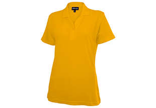 Altitude Basic Pique Golfer - Ladies - yellow