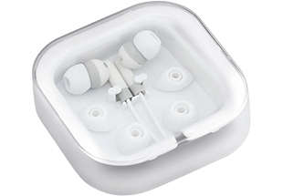 Grooves Earbuds - white