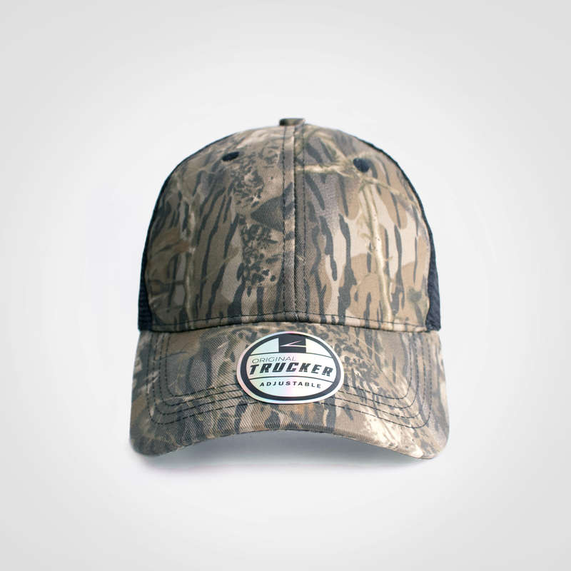 Trucker Camo cap - Woodland black