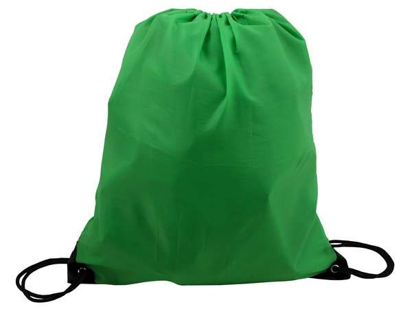 210D Poly String Bag - green (BAG046I)