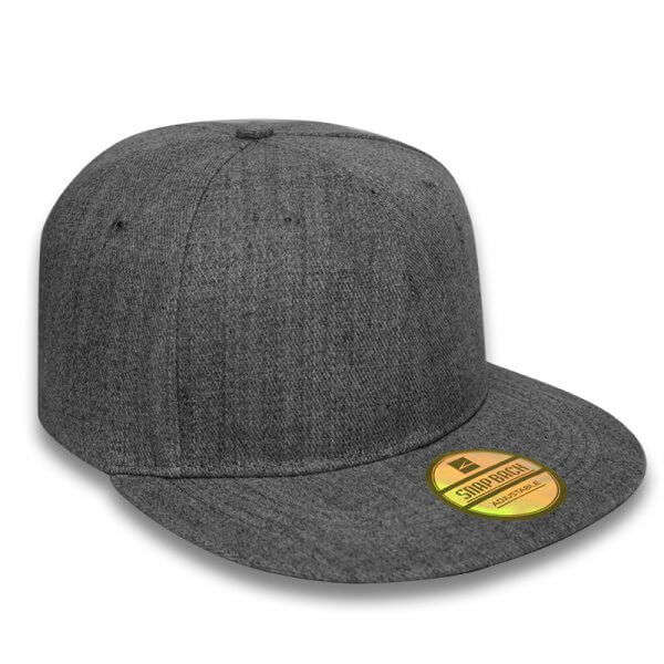 Signature Snapback cap - graphite grey