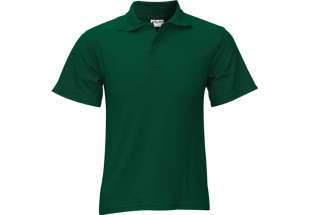 Altitude Basic Pique Kids golfer - dark green