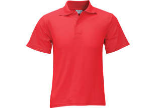 Altitude Basic Pique Kids golfer - red