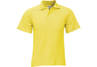 Altitude Basic Pique Kids golfer - yellow
