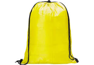 Daily drawstring bag - yellow
