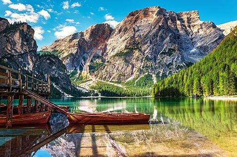 Dolomite Mountains Italy (1000 Piece Puzzle)