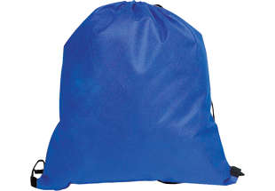 Whitefield Non-woven drawstring bag - blue