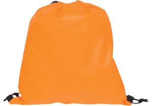 Whitefield Non-woven drawstring bag - orange