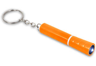 Sputnik LED keyholder - orange