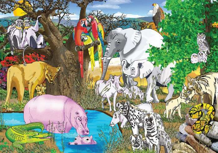 At the Kruger Park (63pc Puzzle)