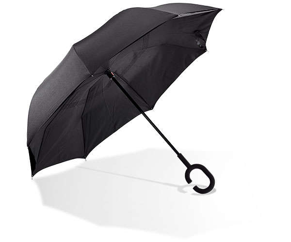 Altitude Goodluck reversible umbrella - black (UMB-9292)
