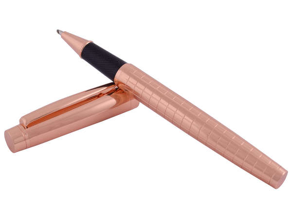 Rhombus Roller Ball Pen - rosegold (PN078Croll)