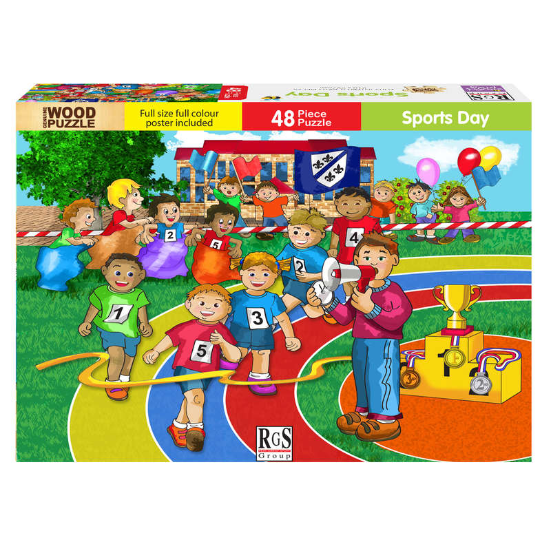 Sports Day (48pc Puzzle) (RGSW1604)