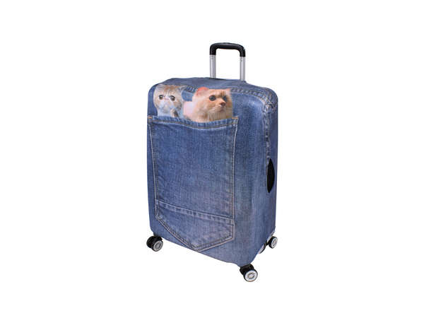 Stretch Luggage Cover - 24 inch (Cats) (P2394M-Cat)