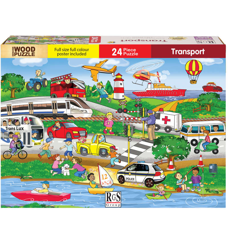 Transport (24pc Puzzle) (RGSW1633)