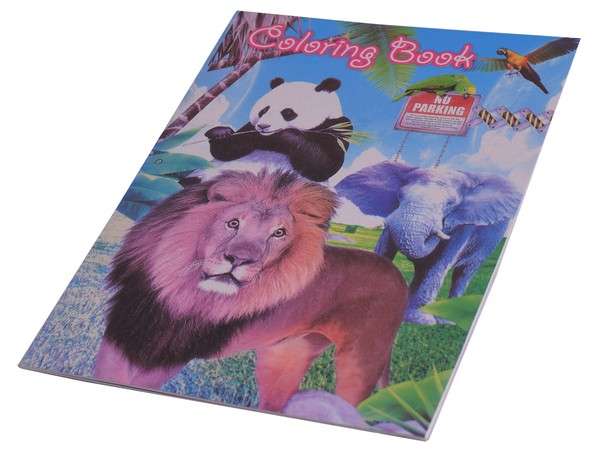 Wildlife Stickers and Colouring Book (ST322)