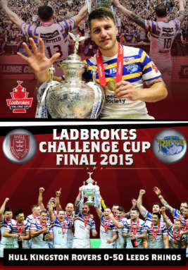 2015 Ladbrokes Challenge Cup Final - Hull Kr v Leeds Rhinos (DVD)