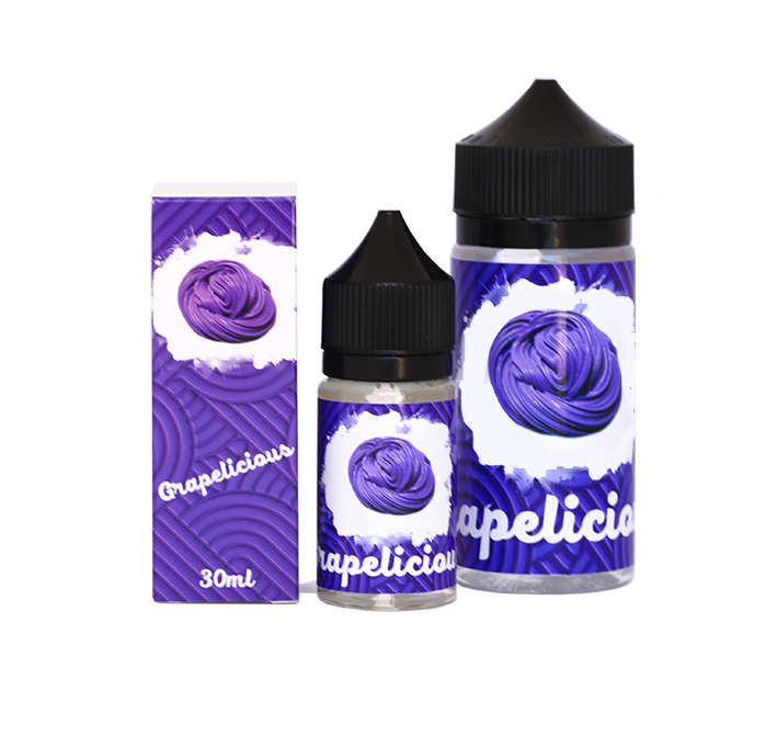 Local Vaping Liquid - Grapelicious (60ml)