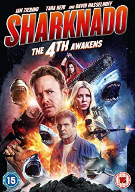 Sharknado 4: The 4th Awakens (Ian Ziering, Tara Reid, David Hasselhoff) (DVD)