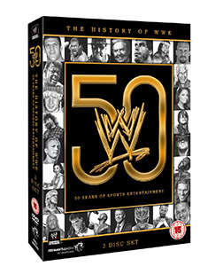 WWE - The History Of WWE - 50 Years Of Sports Entertainment (DVD)