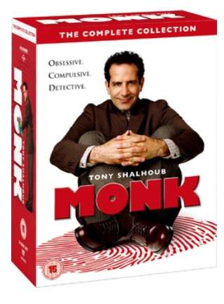 Monk - Season 1-8 (DVD)