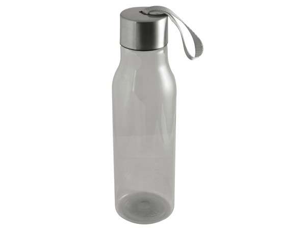350ml Cylinder Water Bottle - transparent black (P2435B)