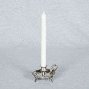 Decorative Black Silver Candle Holder