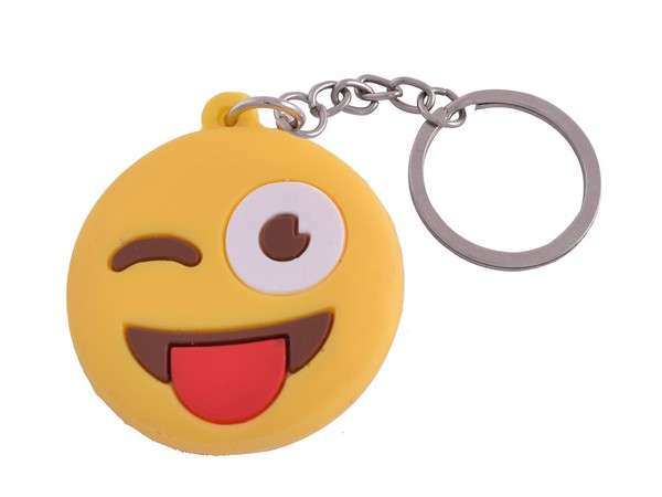 Emoji Keyring - Wink (KEY69W)
