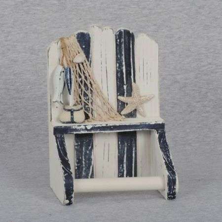 Nautical toilet roll holder (5163)