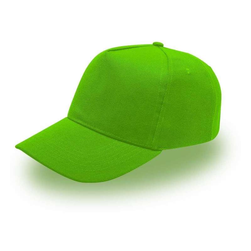 5 Panel Acrylic Cap - lime (V5038)