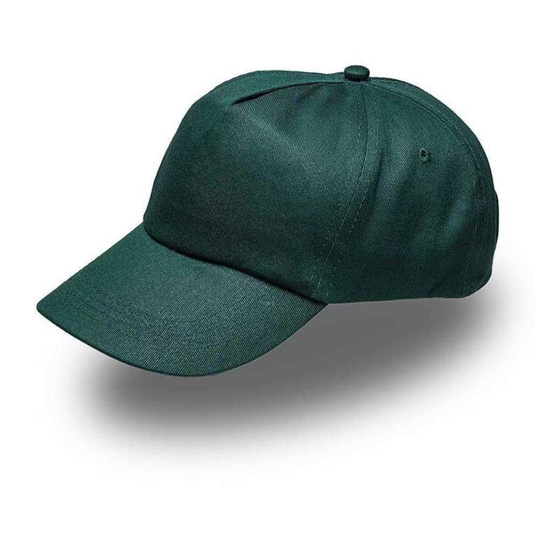5 Panel Flap Cap - bottle green (V5005)