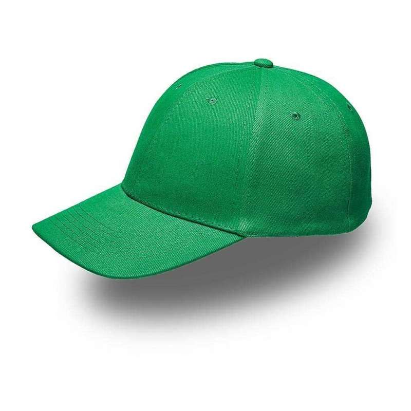 6 Panel Brushed Cotton Cap - emerald (V6009)