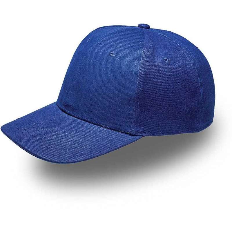 6 Panel Brushed Cotton Cap - royal blue (V6009)