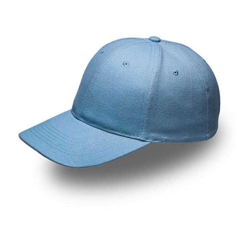 6 Panel Brushed Cotton Cap - sky blue (V6009)