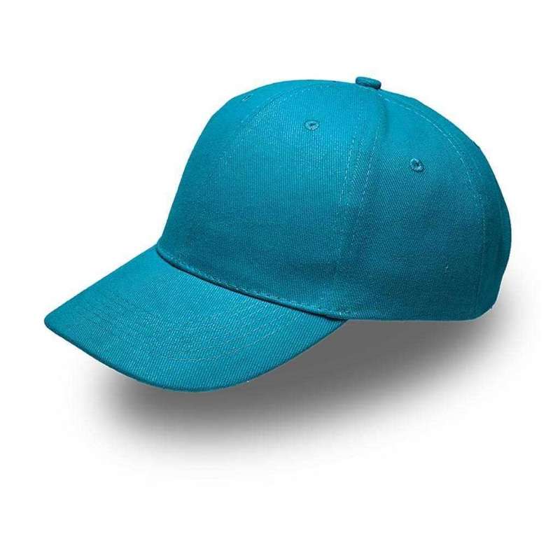 6 Panel Brushed Cotton Cap - turquoise (V6009)