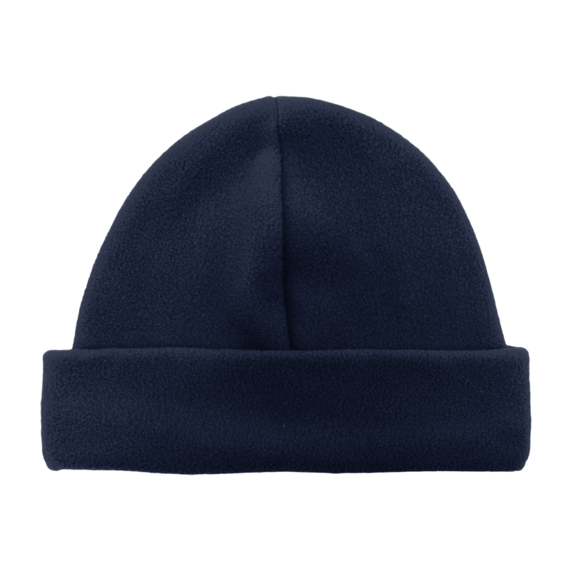 Polar Fleece Beanie - navy (B004)