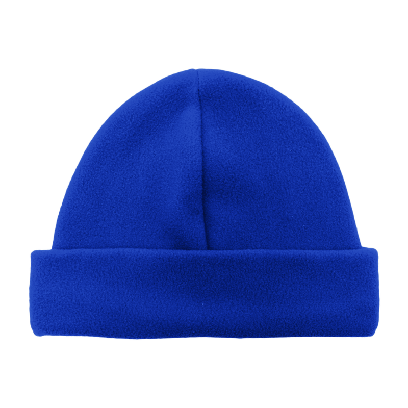 Polar Fleece Beanie - royal blue (B004)