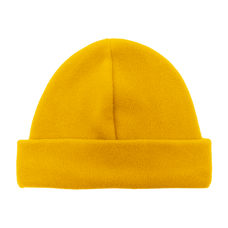 Polar Fleece Beanie - yellow (B004)