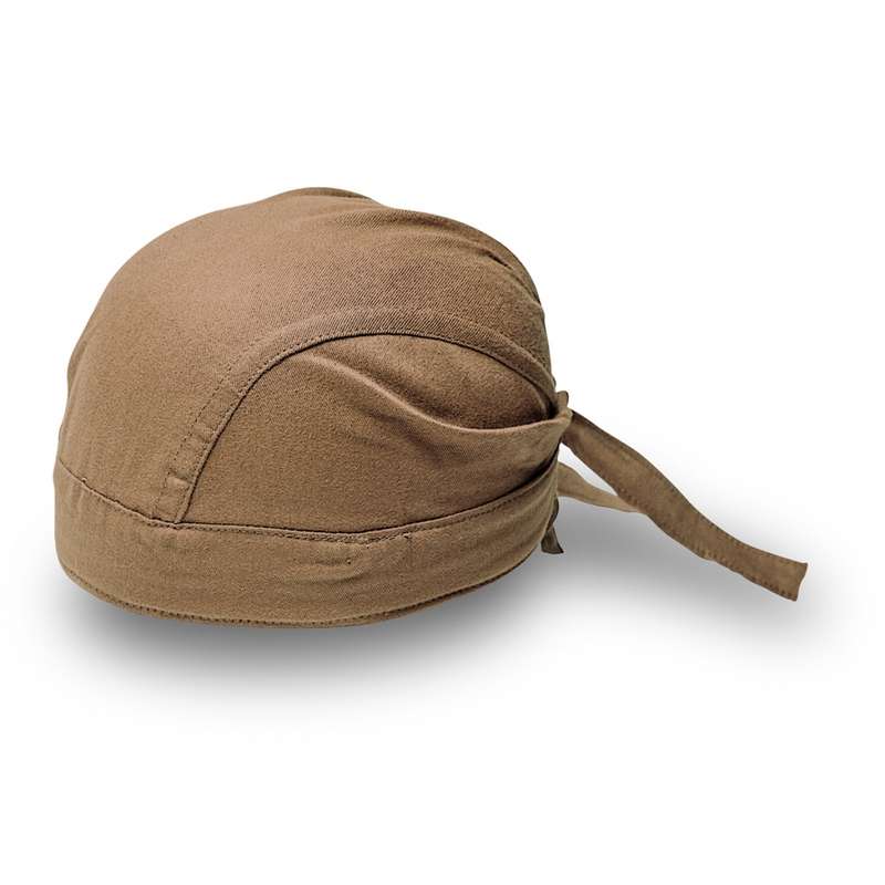 Tie Back Bandana - khaki